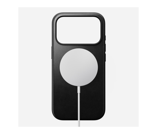 Nomad Modern Leather Case do iPhone 18 Pro / 17 Pro MagSafe (black - 1586578 - zdjęcie 2